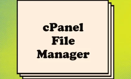 Using cPanel File Manager