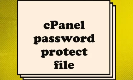 Password Protect a File